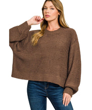 Oversized Balloon Sleeves Sweater