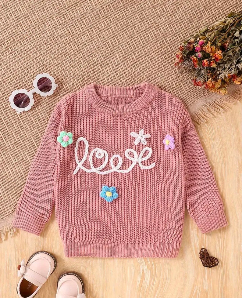 Love Spring Baby and Kids Chunky Sweater