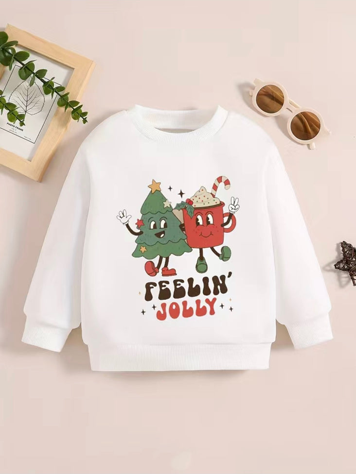 Christmas Sweatshirt - Mama and Mini Collection - Kids and Baby Sizing