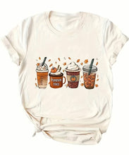 Pumpkin Spice Latte T-shirt - Oatmeal Color