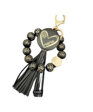 MAMA Beaded Key Chain Bracelet