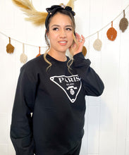 NEW - Paris Milano Black Sweatshirt - Mama and Mini Collection - Adult Sizing
