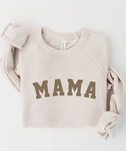 Varsity Font MAMA Premium Bella Canvas Crew