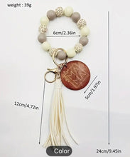 MAMA Beaded Key Chain Bracelet