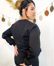 NEW - Paris Milano Black Sweatshirt - Mama and Mini Collection - Adult Sizing