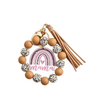 MAMA Beaded Key Chain Bracelet