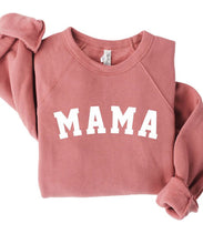 Varsity Font MAMA Premium Bella Canvas Crew