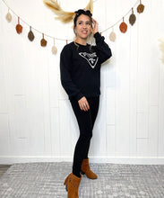 NEW - Paris Milano Black Sweatshirt - Mama and Mini Collection - Adult Sizing